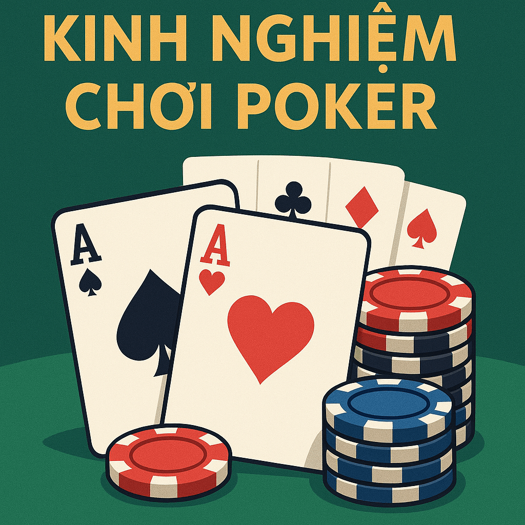 Kinh Nghiệm Chơi Poker: Bí Quyết Giúp Bạn Luôn Dẫn Trước Trên Bàn Cược