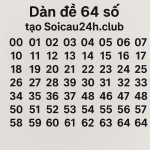 Soi Cầu Dàn Đề 60 Số