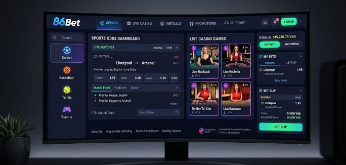 Ưu điểm nổi bật của 86bet
