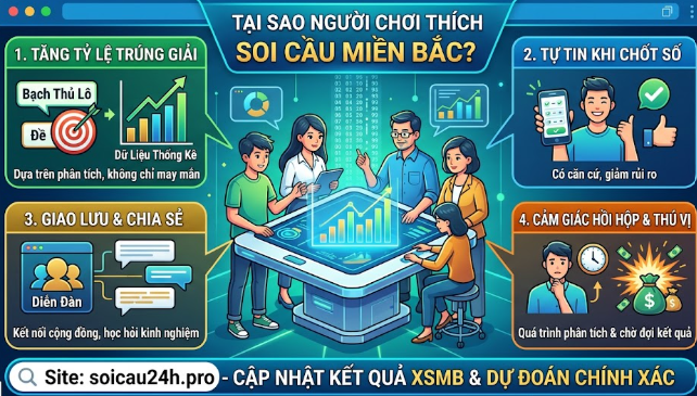 Tại sao người chơi thích soi cầu miền Bắc?