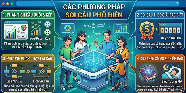 Các phương pháp soi cầu phổ biến